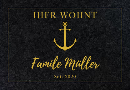 Fußmatte (personalisierbar)