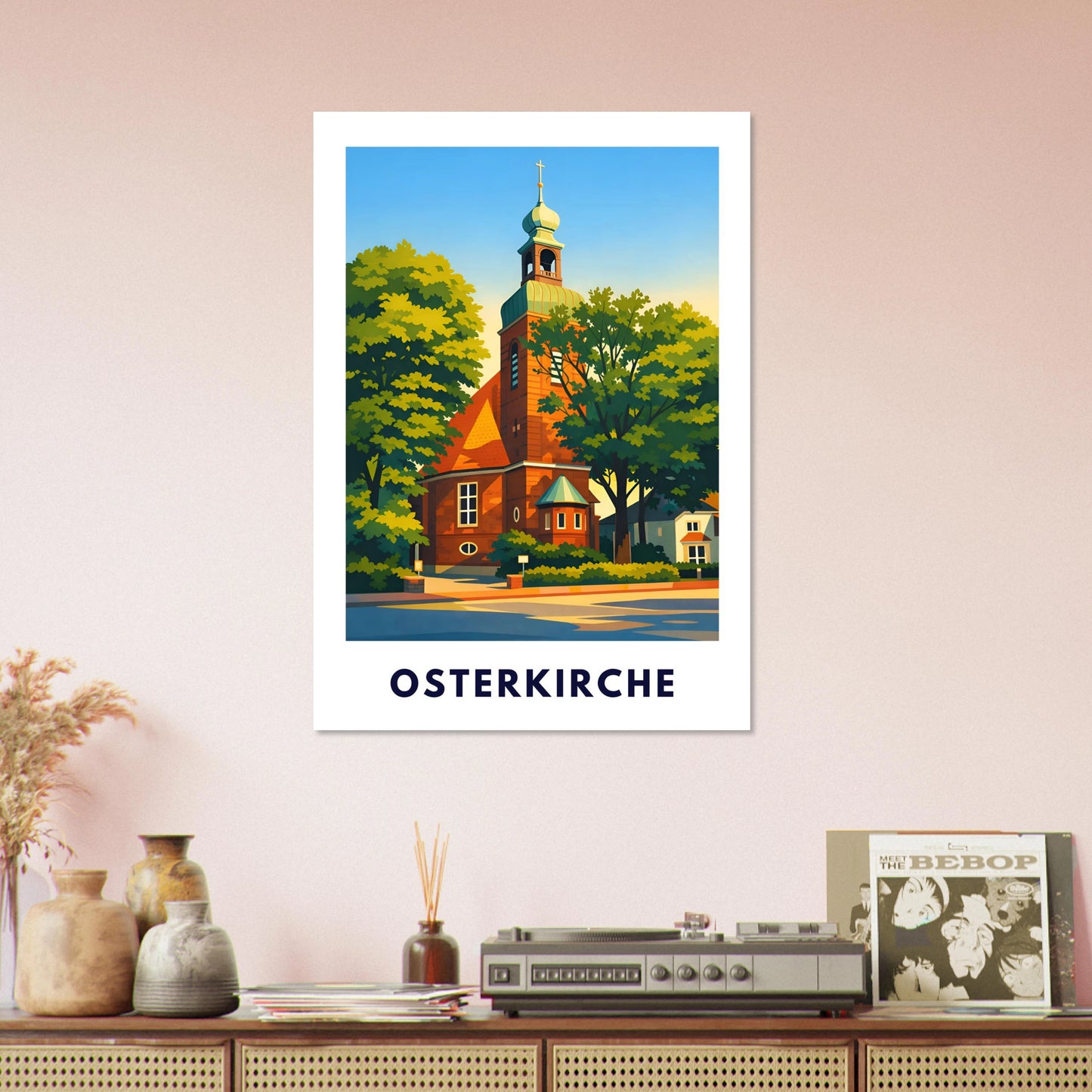 Poster Osterkirche Bramfeld