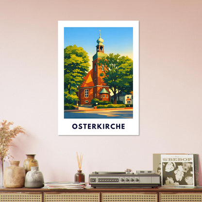 Poster Osterkirche Bramfeld