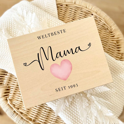 Weltbeste Mama Erinnerungsbox
