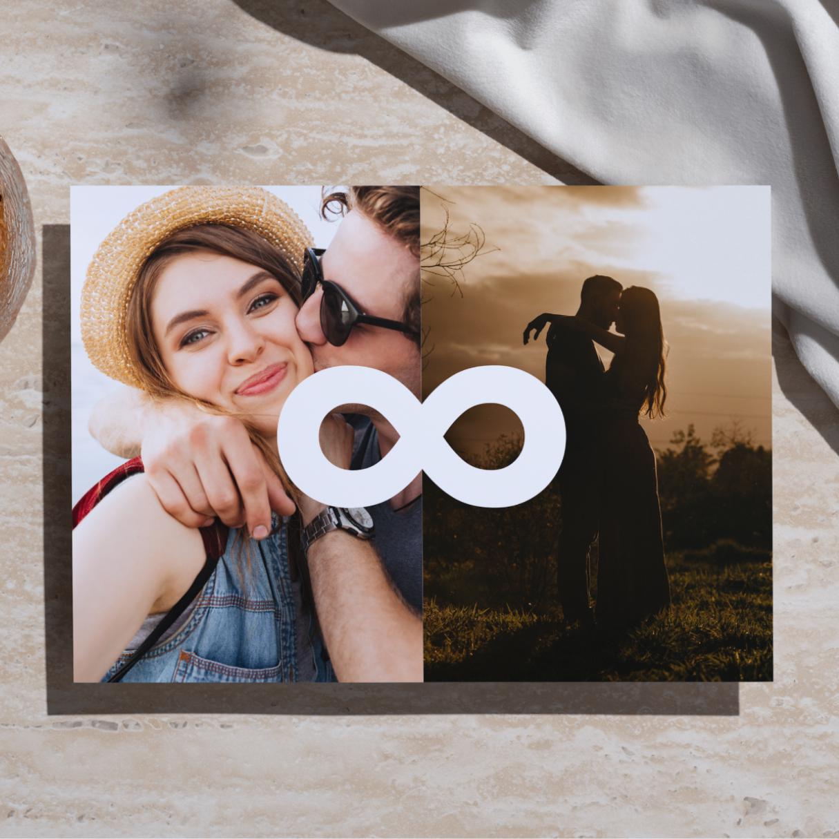 Personalized Wedding Gift, Engagement & Anniversary Present, Custom Couple Wall Art, Poster with Names Date Initials, “You” “Me” “Us”