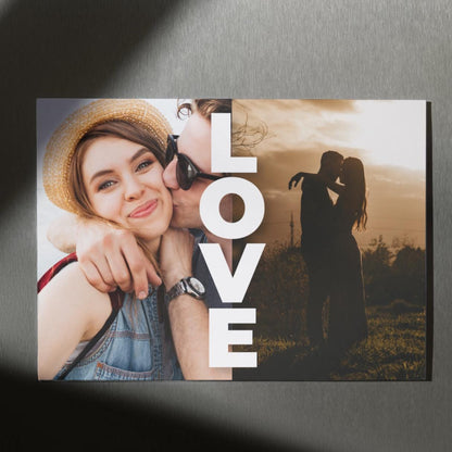 Personalized Wedding Gift, Engagement & Anniversary Present, Custom Couple Wall Art, Poster with Names Date Initials, “You” “Me” “Us”