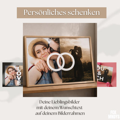 Personalized Wedding Gift, Engagement & Anniversary Present, Custom Couple Wall Art, Poster with Names Date Initials, “You” “Me” “Us”