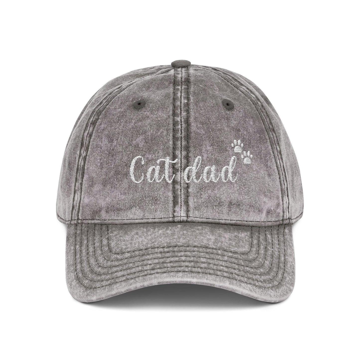 Cat Mum Vintage Cap | Embroidered Mom Hat | Gift for cat mothers | Adjustable Cotton Baseball Cap | Mother’s Day & Christmas cat Mommy