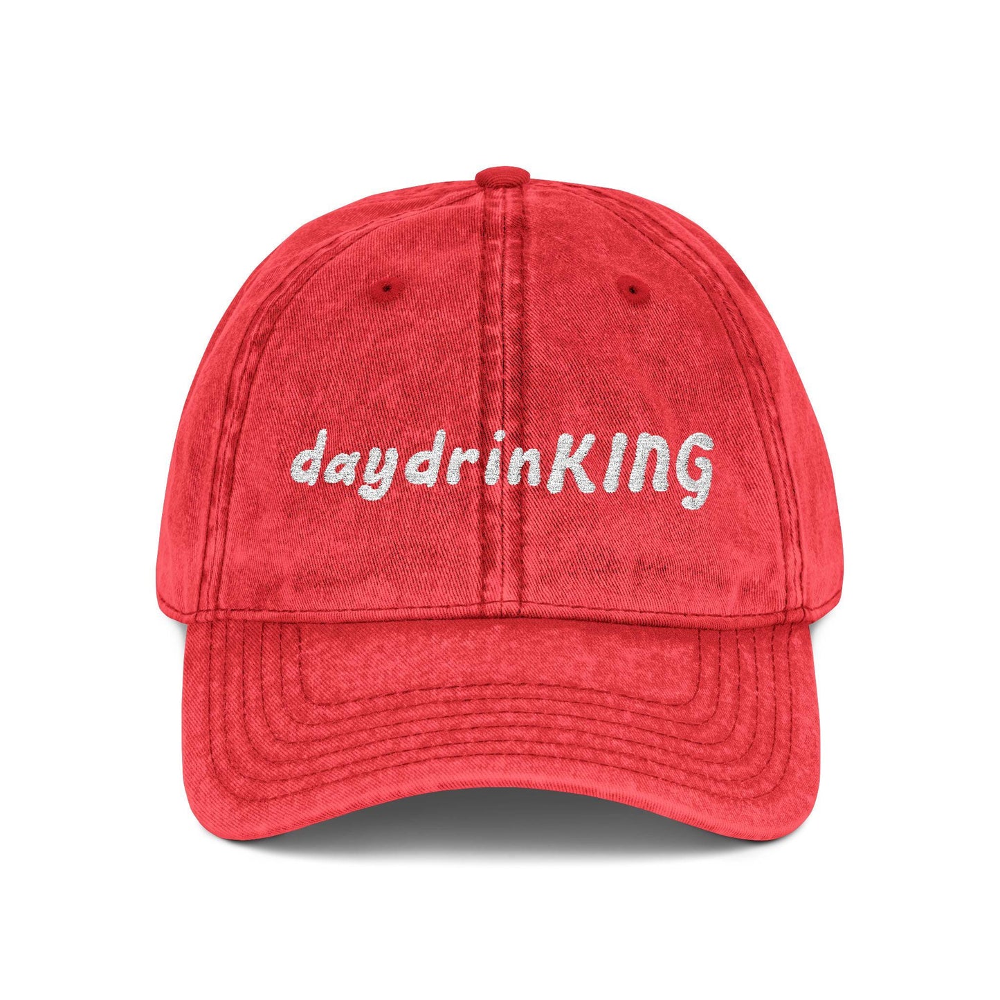Day Drinking Vintage Cap | Embroidered Party Hat | Funny Gift for Men Women Bride | Father’s Day Birthday | Bachelor & Bachelorette Party