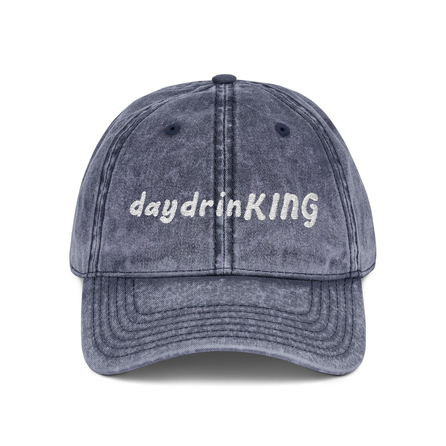 Day Drinking Vintage Cap | Embroidered Party Hat | Funny Gift for Men Women Bride | Father’s Day Birthday | Bachelor & Bachelorette Party