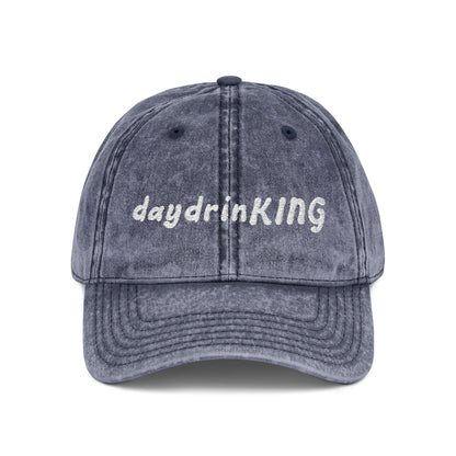 Day Drinking Vintage Cap | Embroidered Party Hat | Funny Gift for Men Women Bride | Father’s Day Birthday | Bachelor & Bachelorette Party