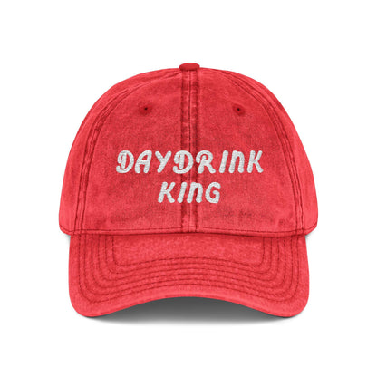 Day Drinking Vintage Cap | Embroidered Party Hat | Funny Gift for Men Women Bride | Father’s Day Birthday | Bachelor & Bachelorette Party