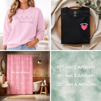 Small Boobs Huge Dreams Women's Shirt – Funny Slogan Tee – Body Positivity Feminist Shirt – Cute Graphic T-Shirt – Gift for Women