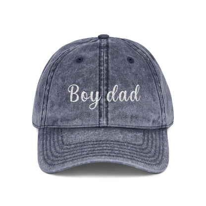 Boy Mum and Dad Vintage Cap | Embroidered Mom Hat | Gift for Boy Mom | Adjustable Cotton Baseball Cap | Mother’s Day & Christmas Gift mother