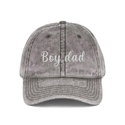 Boy Mum and Dad Vintage Cap | Embroidered Mom Hat | Gift for Boy Mom | Adjustable Cotton Baseball Cap | Mother’s Day & Christmas Gift mother