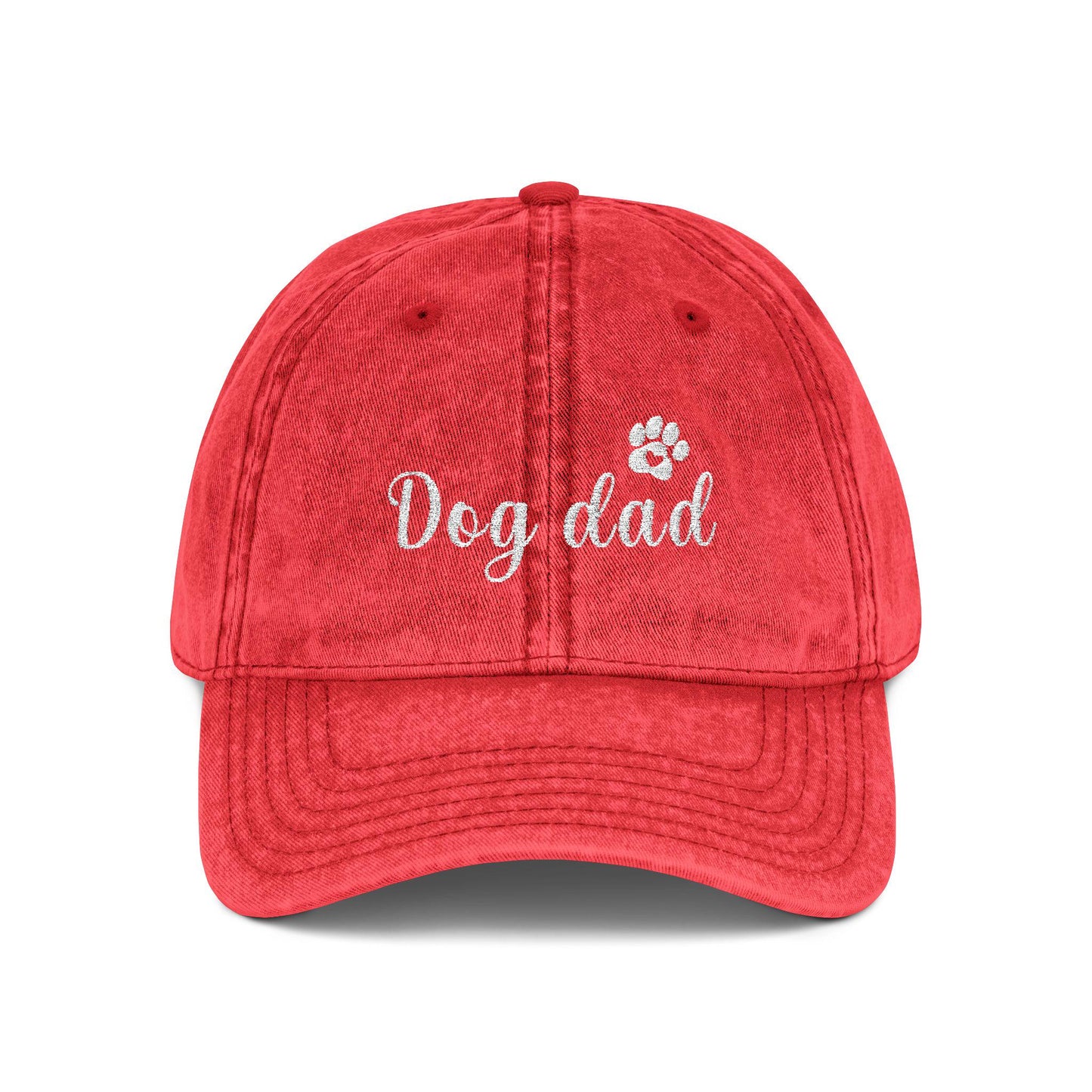 Dog Mum Vintage Cap | Embroidered Mom Hat | Gift for Dog mothers | Adjustable Cotton Baseball Cap | Mother’s Day & Christmas Dog Mommy