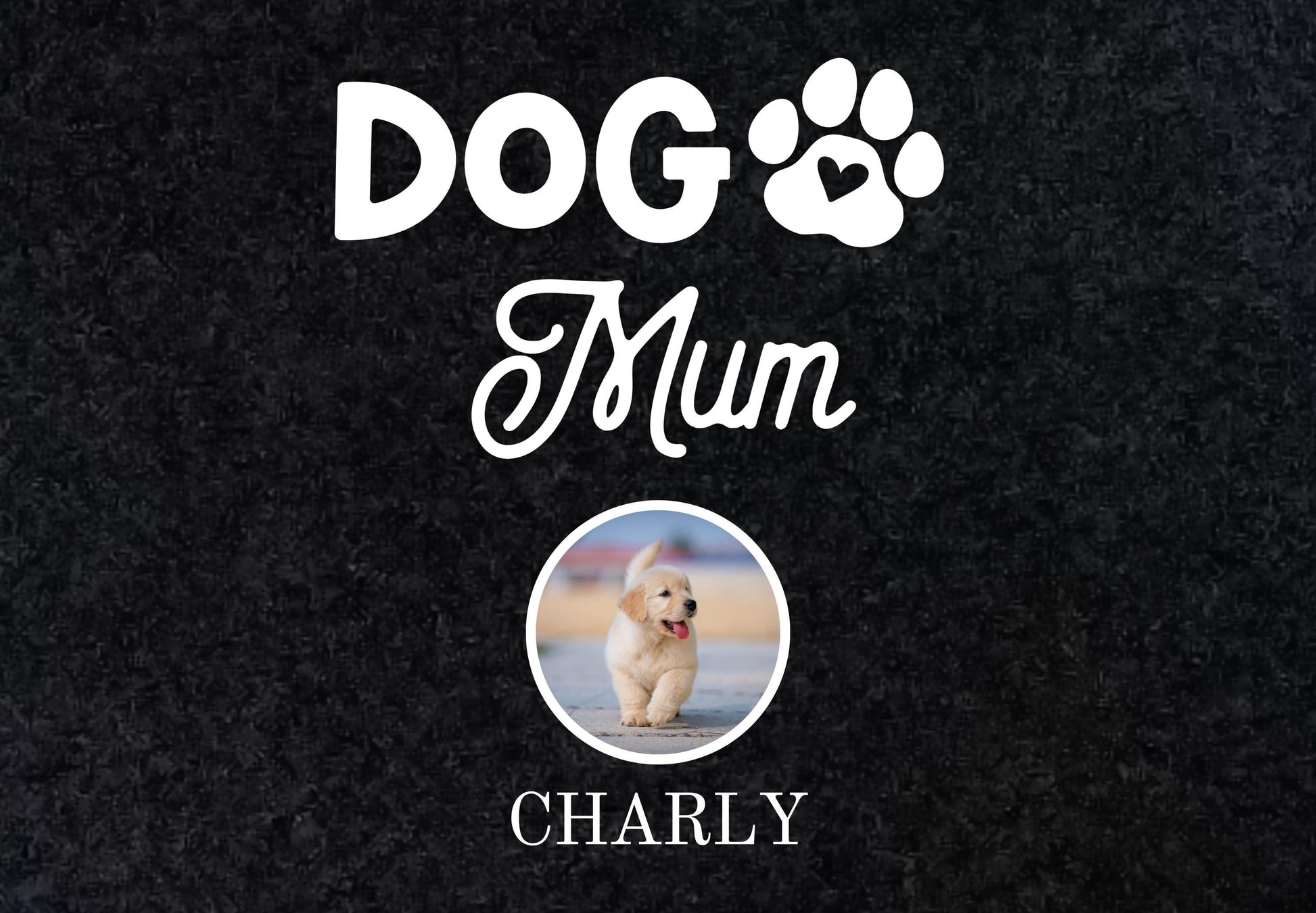 Personalisierte Haustier Fußmatte Hunde mit Foto – Türmatte mit Namen | Geschenk Umzug Zuhause Einweihungsgeschenk Türvorleger Dog Mom Dad