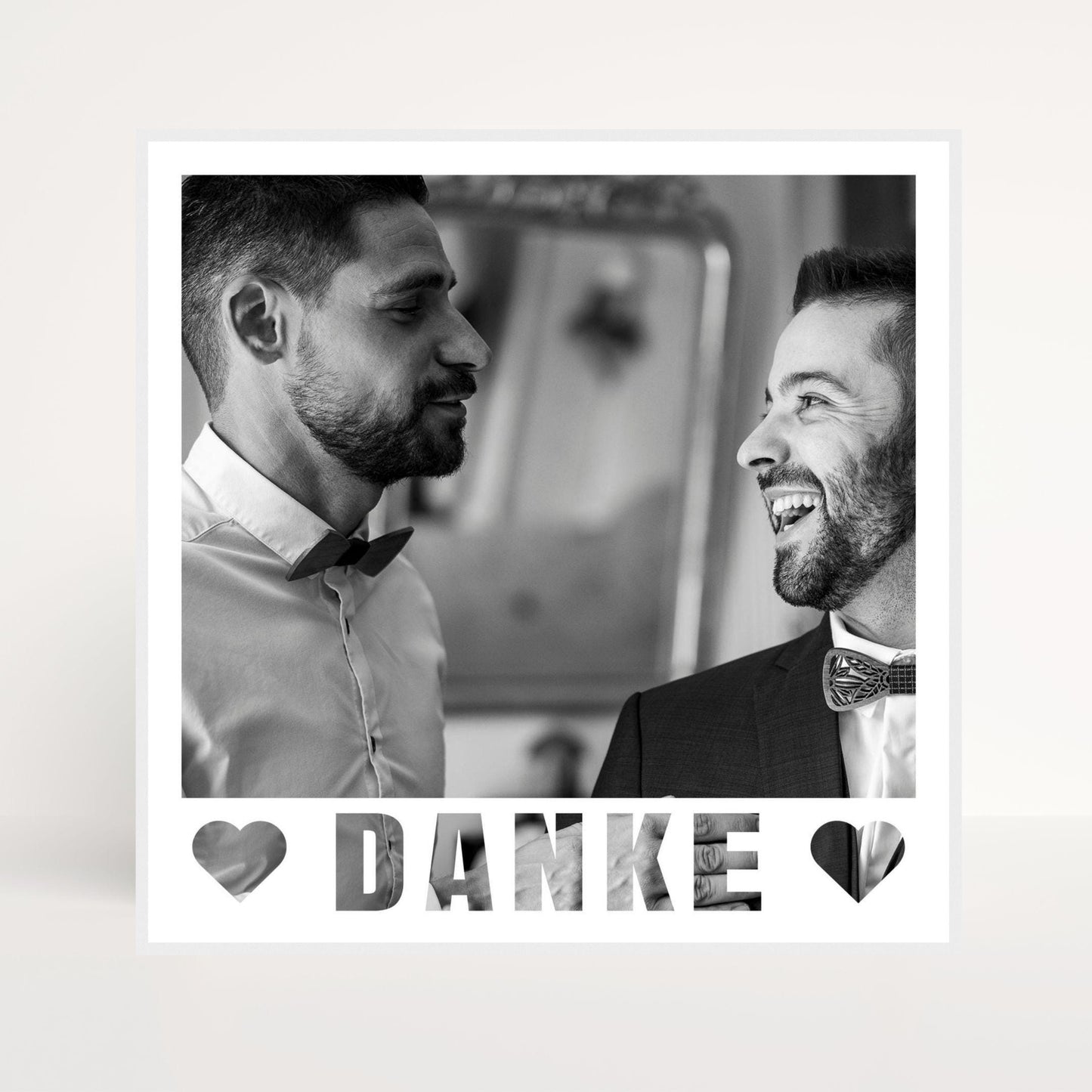 Trauzeuge Danke Geschenk Bild mit Foto - Personalisiertes Dankeschön Trauzeuginnen Best Man Poster mit Bilderrahmen - Fotogeschenk Digital