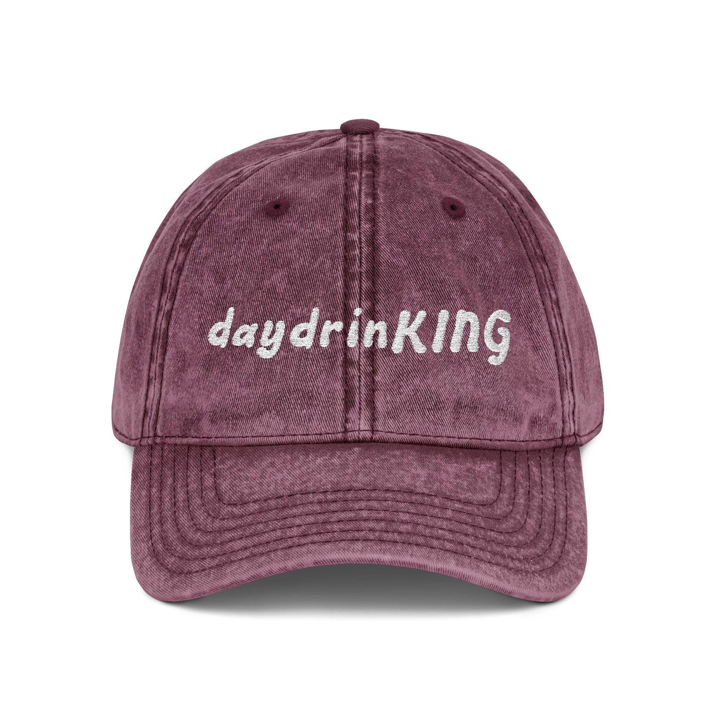 Day Drinking Vintage Cap | Embroidered Party Hat | Funny Gift for Men Women Bride | Father’s Day Birthday | Bachelor & Bachelorette Party