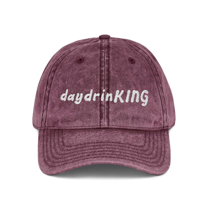 Day Drinking Vintage Cap | Embroidered Party Hat | Funny Gift for Men Women Bride | Father’s Day Birthday | Bachelor & Bachelorette Party