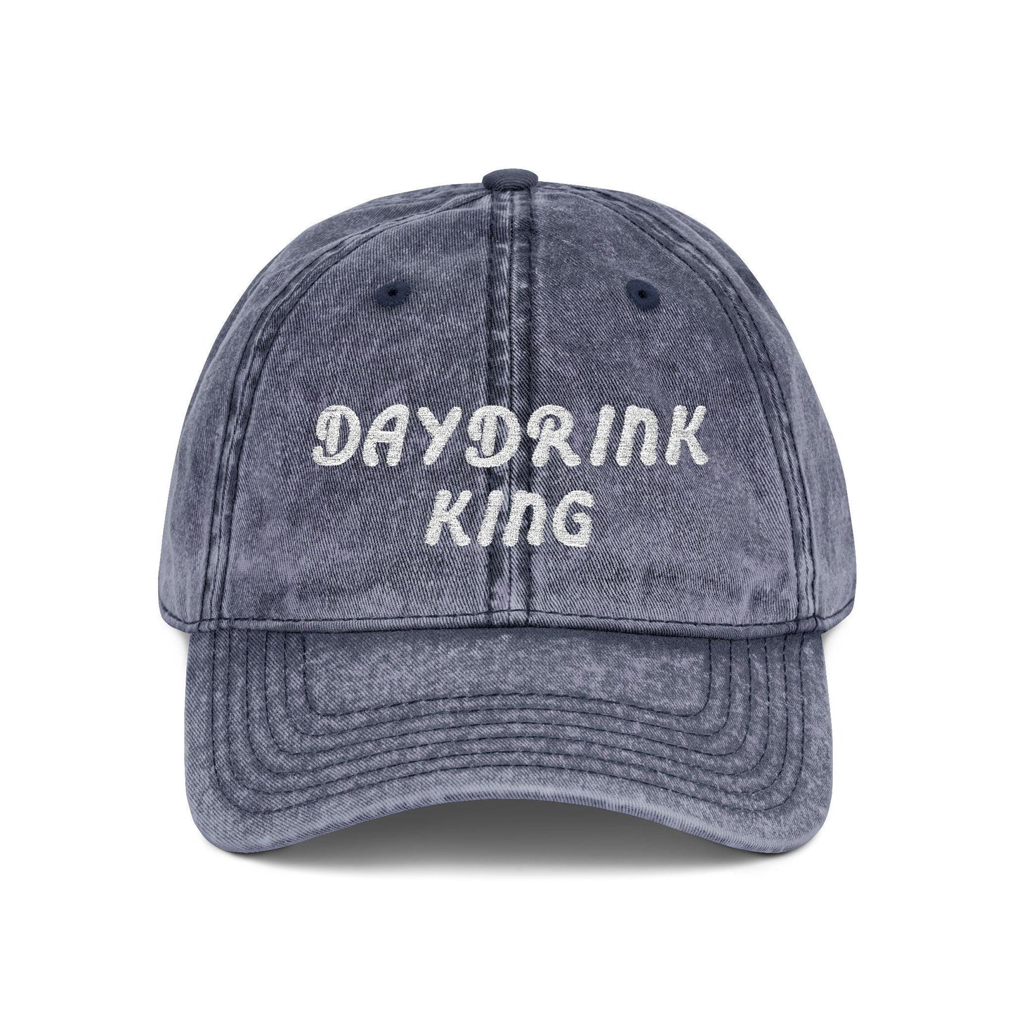 Day Drinking Vintage Cap | Embroidered Party Hat | Funny Gift for Men Women Bride | Father’s Day Birthday | Bachelor & Bachelorette Party