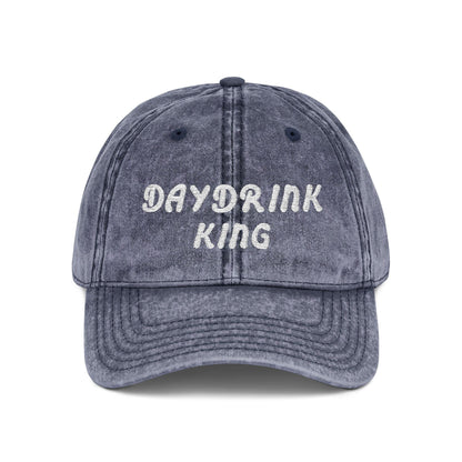 Day Drinking Vintage Cap | Embroidered Party Hat | Funny Gift for Men Women Bride | Father’s Day Birthday | Bachelor & Bachelorette Party