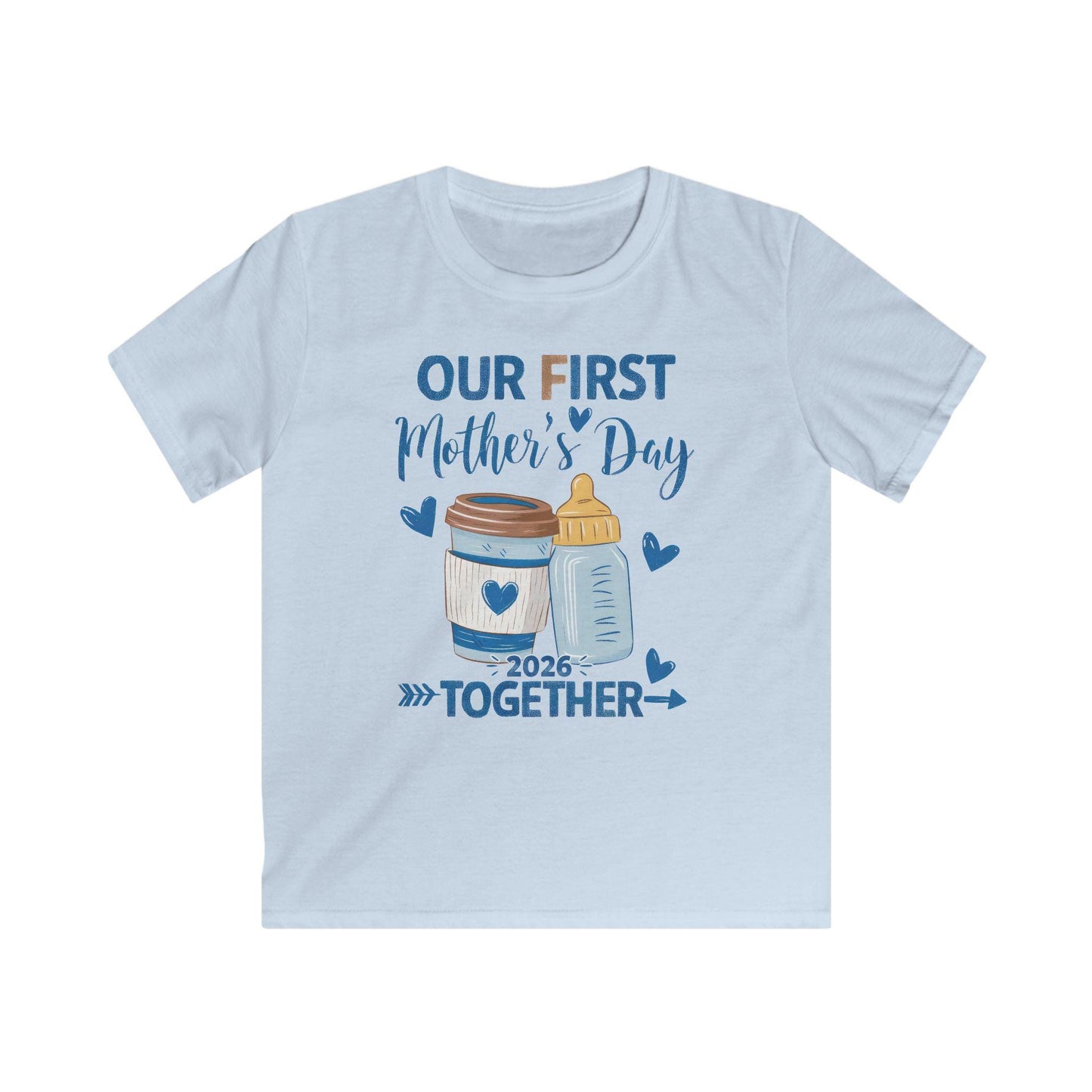 First Mothers Day Shirt 2026 – Erster Muttertag Shirt – Mama Mini Set – Mommy and Me Outfit – Partnerlook Mama Kind Baby & Mama T-Shirt Set