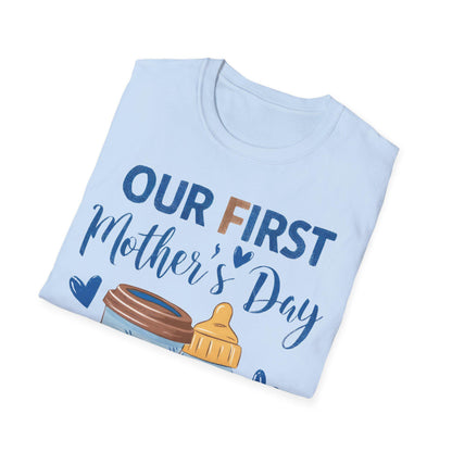 First Mothers Day Shirt 2026 – Erster Muttertag Shirt – Mama Mini Set – Mommy and Me Outfit – Partnerlook Mama Kind Baby & Mama T-Shirt Set