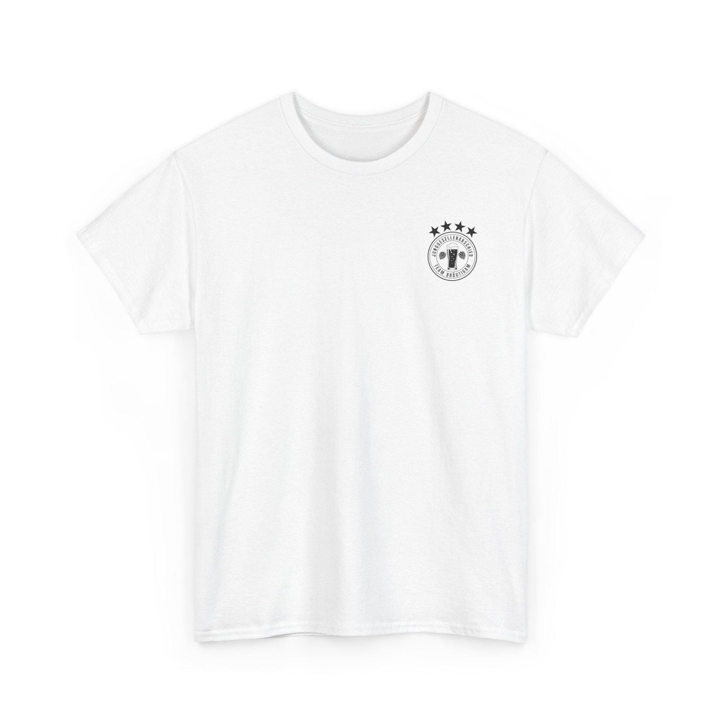 Personalisierbares JGA Shirt Fußball Trikot - Junggesellenabschied Outfit Herren - Bräutigam Team Shirt mit Name & Nummer Party Urlaub