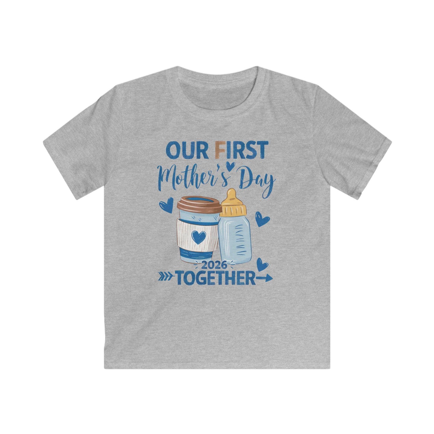 First Mothers Day Shirt 2026 – Erster Muttertag Shirt – Mama Mini Set – Mommy and Me Outfit – Partnerlook Mama Kind Baby & Mama T-Shirt Set