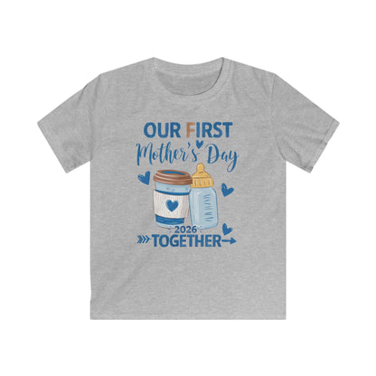 First Mothers Day Shirt 2026 – Erster Muttertag Shirt – Mama Mini Set – Mommy and Me Outfit – Partnerlook Mama Kind Baby & Mama T-Shirt Set