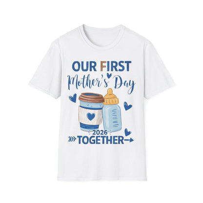 First Mothers Day Shirt 2026 – Erster Muttertag Shirt – Mama Mini Set – Mommy and Me Outfit – Partnerlook Mama Kind Baby & Mama T-Shirt Set