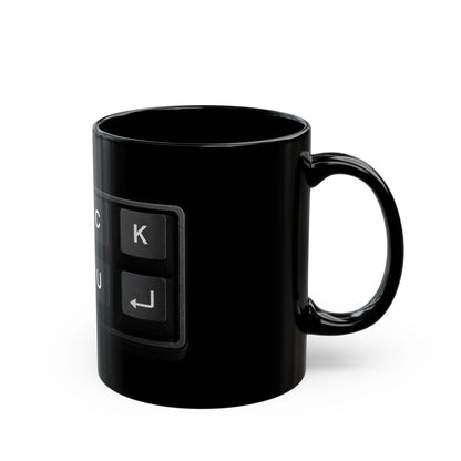Funny Büro Tasse Fuck You | Lustige Kollegen Geschenkidee | Schwarze Humor Kaffeetasse | Office Mug Geschenk Arbeit Humor