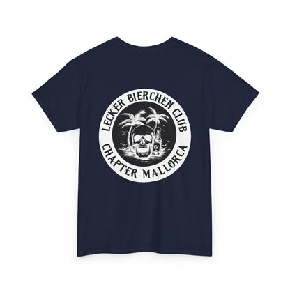 Personalisierbares Mallorca Shirt – Lecker Bierchen Club T-Shirt Herren – JGA Malle Outfit – Party Urlaub Shirt mit Wunsch Ort & Jahr