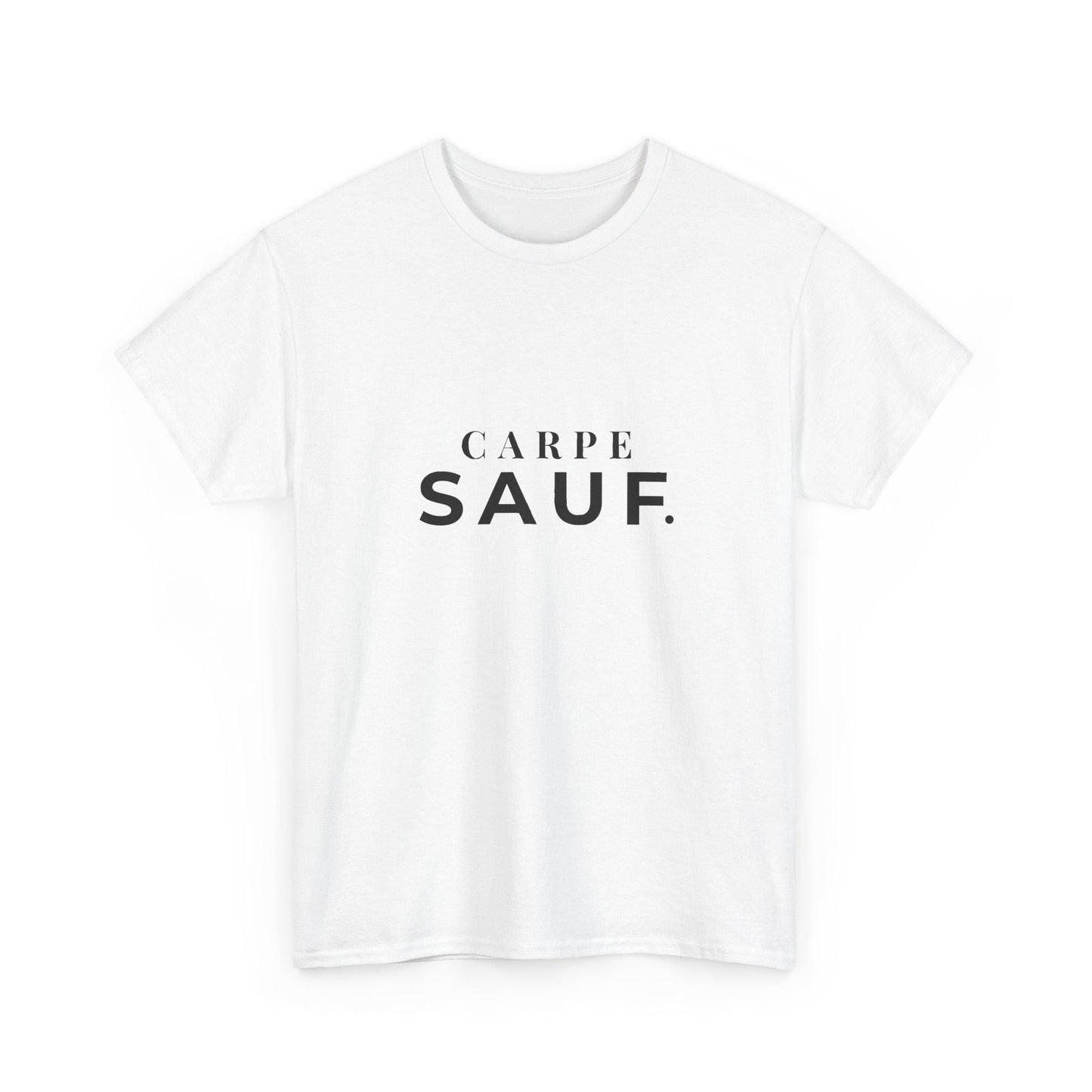 CARPE SAUF JGA Shirt Unisex Bachelorette T-Shirt Junggesellinnenabschied Bride Party Outfit Hen Party Gruppe Geschenk Frauen Männer Saufen