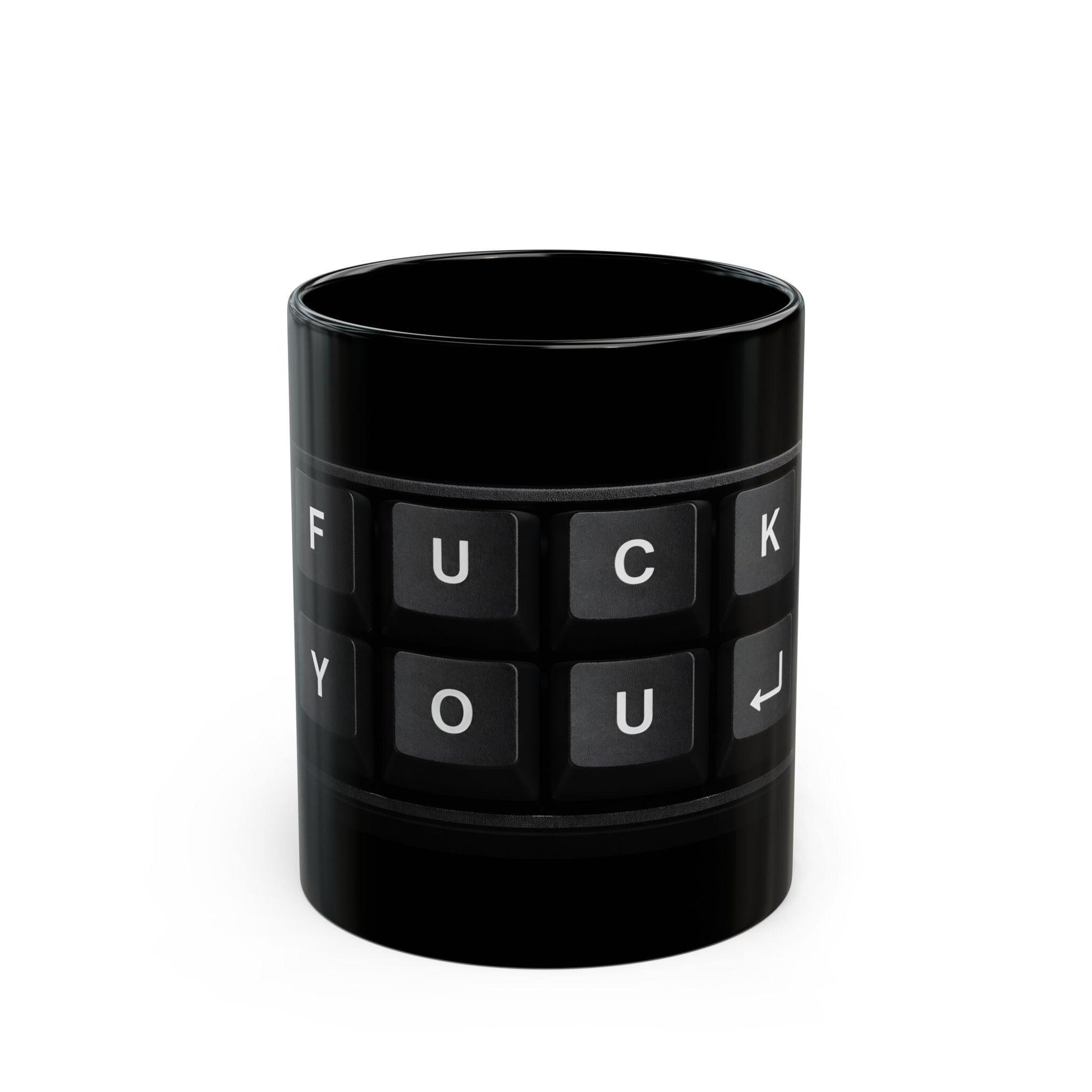 Funny Büro Tasse Fuck You | Lustige Kollegen Geschenkidee | Schwarze Humor Kaffeetasse | Office Mug Geschenk Arbeit Humor