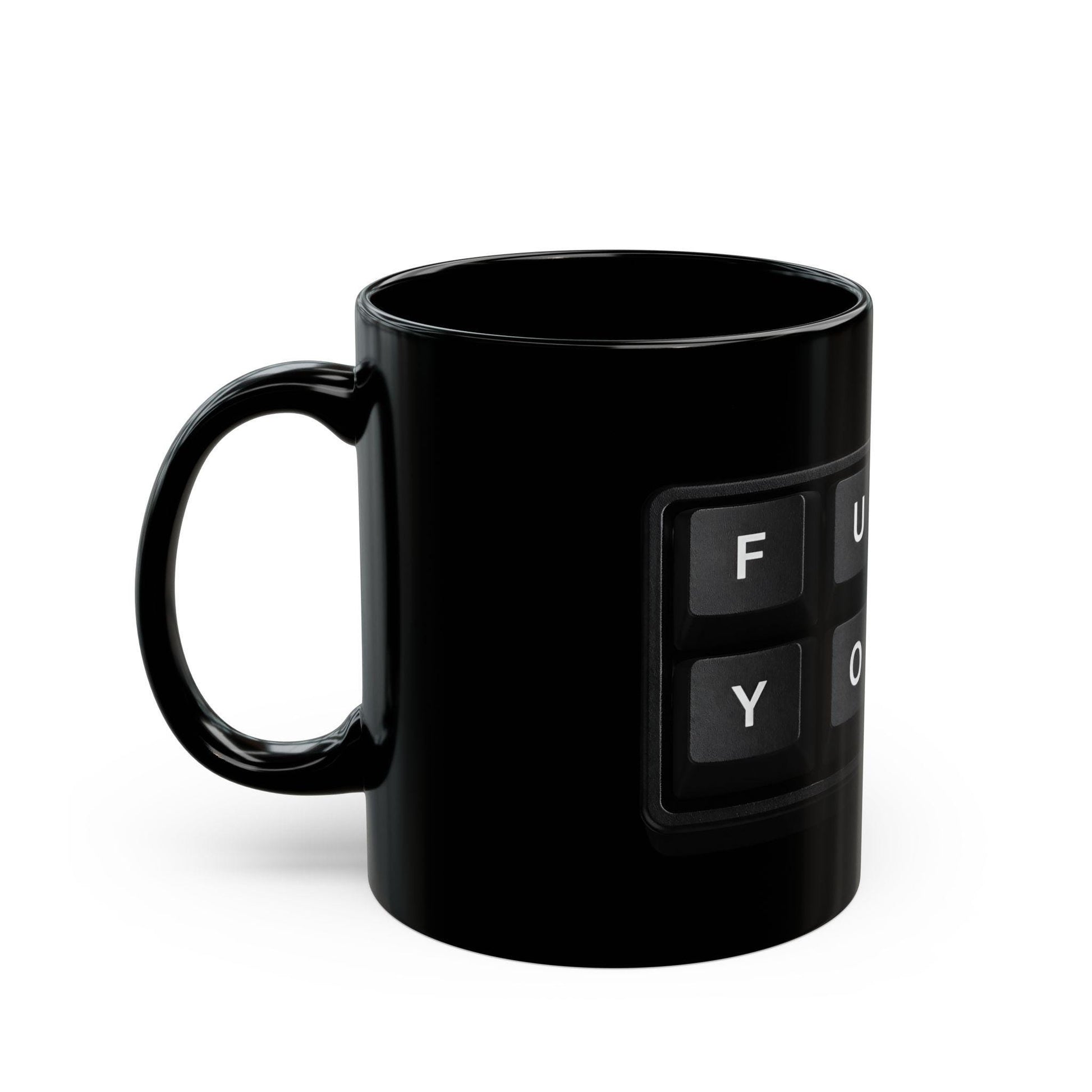 Funny Büro Tasse Fuck You | Lustige Kollegen Geschenkidee | Schwarze Humor Kaffeetasse | Office Mug Geschenk Arbeit Humor