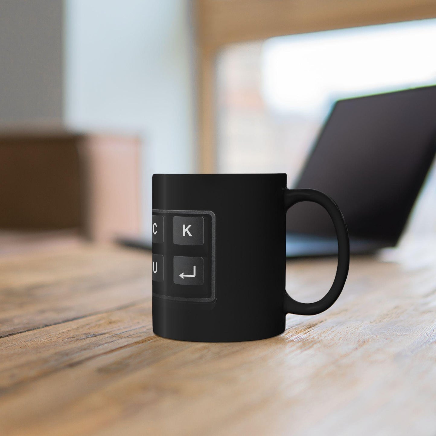 Funny Büro Tasse Fuck You | Lustige Kollegen Geschenkidee | Schwarze Humor Kaffeetasse | Office Mug Geschenk Arbeit Humor