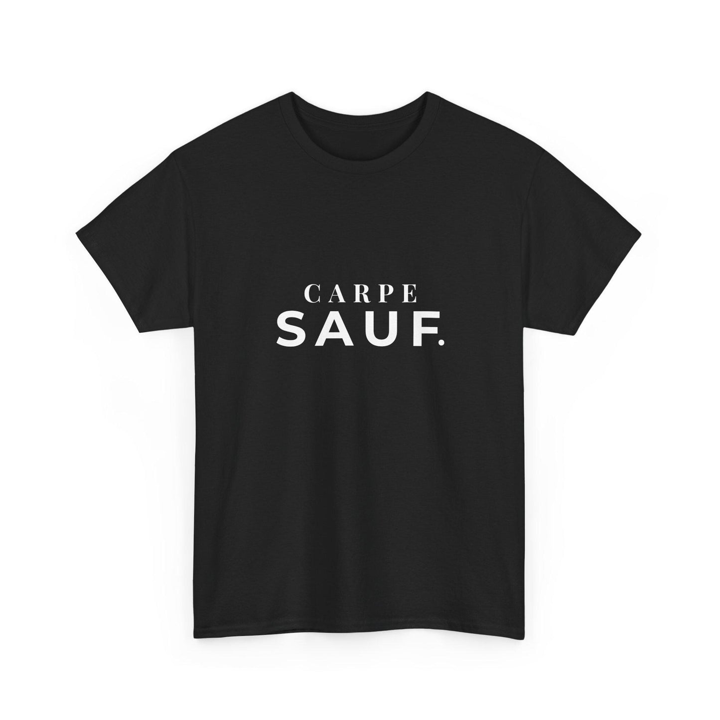 CARPE SAUF JGA Shirt Unisex Bachelorette T-Shirt Junggesellinnenabschied Bride Party Outfit Hen Party Gruppe Geschenk Frauen Männer Saufen