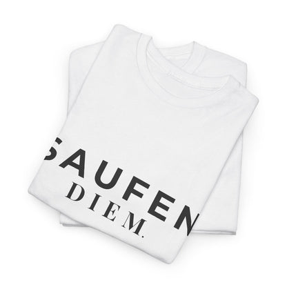 SAUFEN DIEM T-Shirt Unisex Bachelorette Junggesellinnenabschied Team Bride Bridal Party Outfit Hen Party Gruppe Geschenk Frauen Männer JGA