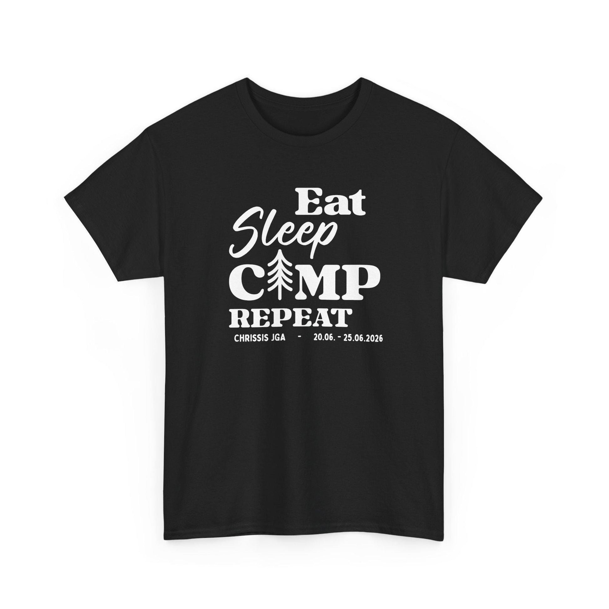 Camping JGA Shirt für Männer mit Outdoor Motiv – perfektes Abenteuer Urlaub Shirt für Junggesellenabschied, Campingtrip & Männerwochenende.
