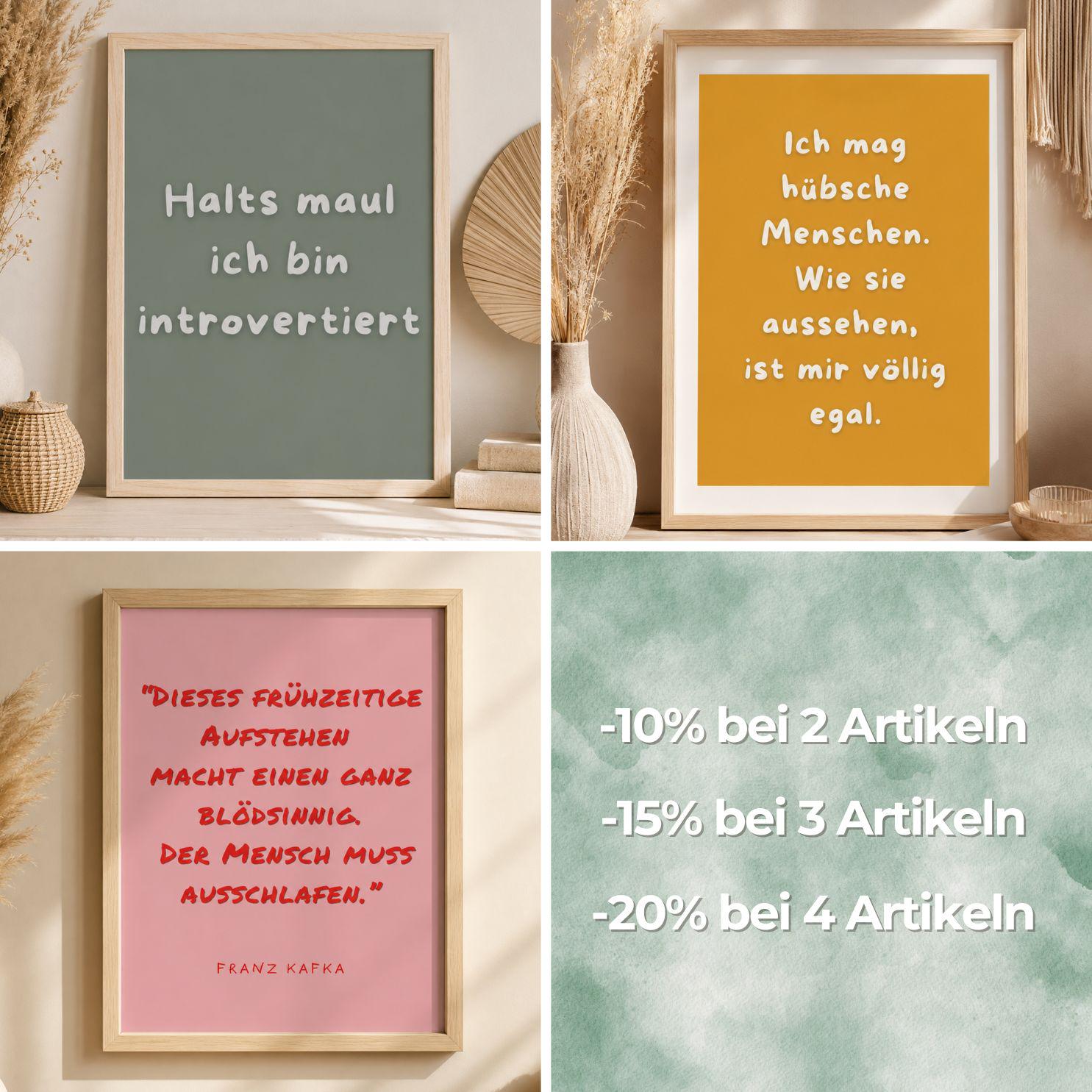 Ich hab mich oft verloren Poster | Liebe Spruch Poster | Beziehung Geschenk | Freundschaft Poster | Valentinstag Geschenk | Jahrestag Plakat