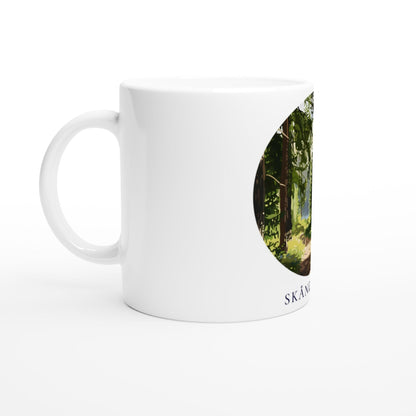 Skåneleden Tasse | Schweden Wanderweg Becher | Wald Landschaft Tasse | Geschenk für Wanderer | Skandinavien Souvenir | Natur Kaffee Becher