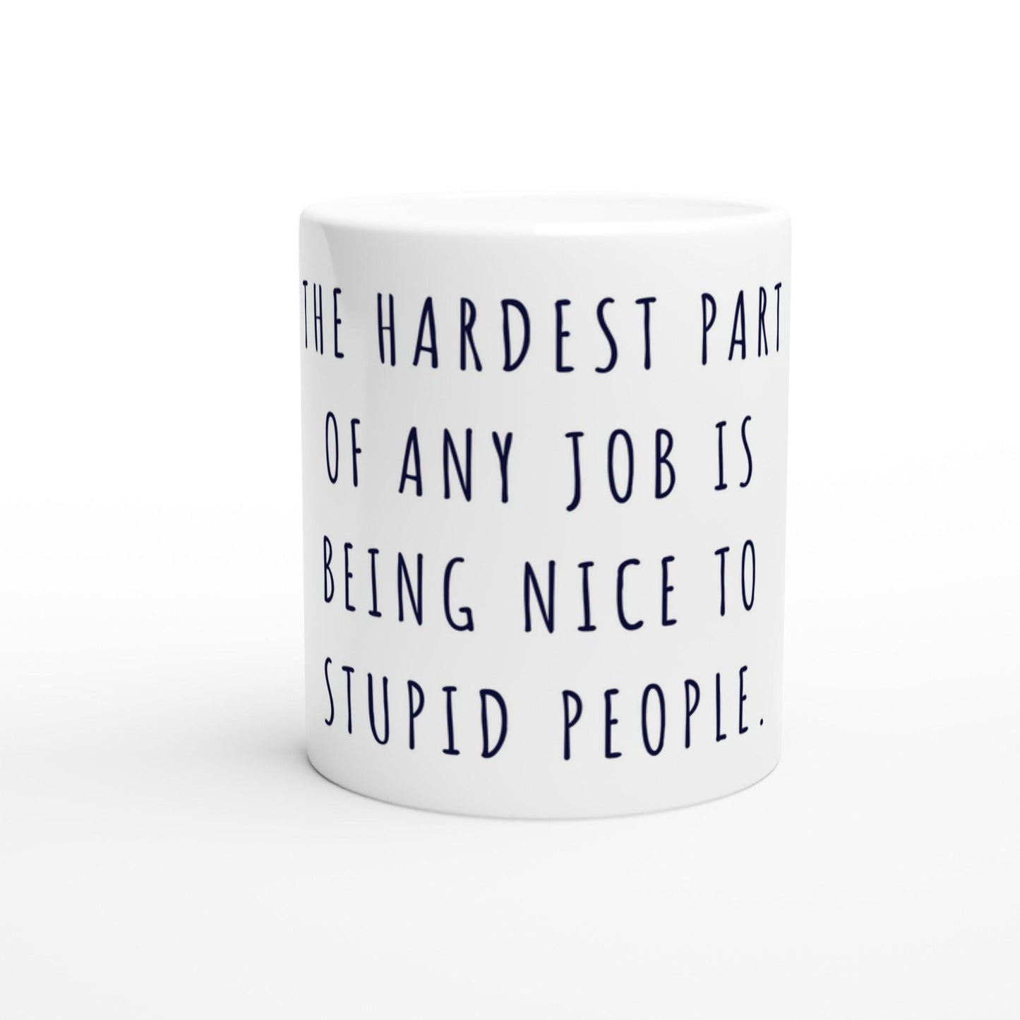 Lustige Büro Tasse | The Hardest Part Of Any Job Becher | Geschenk für Kollegen | Büro Humor Tasse | Jubiläum Geschenk Chef Geschenkidee