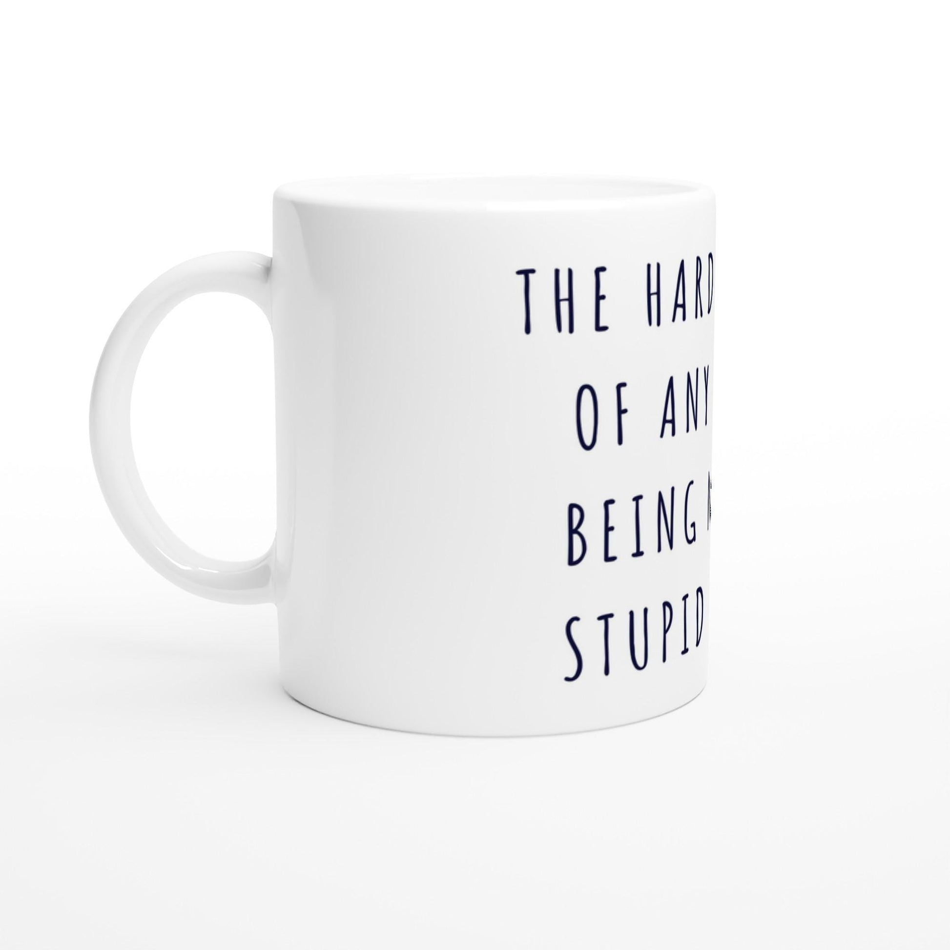 Lustige Büro Tasse | The Hardest Part Of Any Job Becher | Geschenk für Kollegen | Büro Humor Tasse | Jubiläum Geschenk Chef Geschenkidee