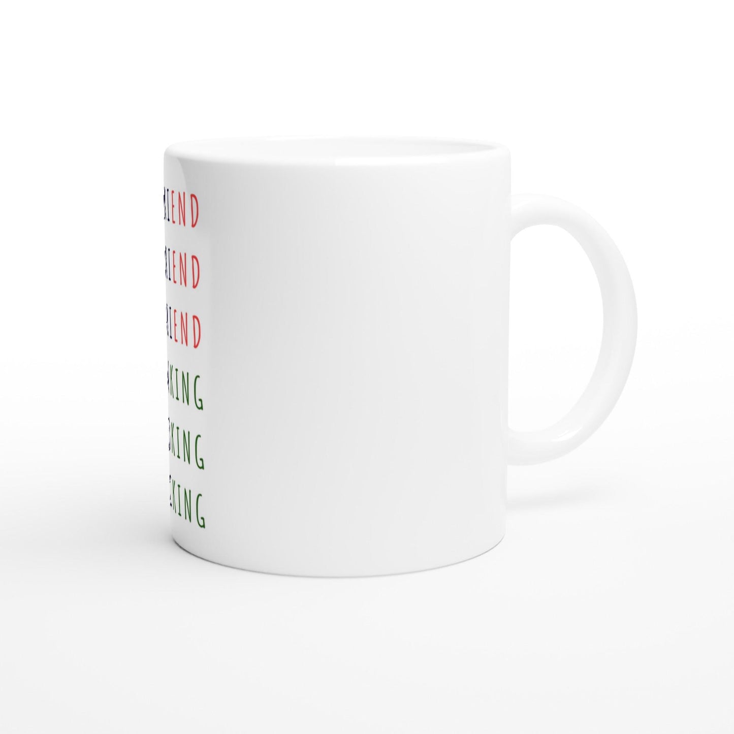 Lustige Tasse | Girlfriend Boyfriend Friend Kaffee Becher | Drinking Smoking Snacking Mug | Geschenk für Freunde | Party Humor Tasse JGA