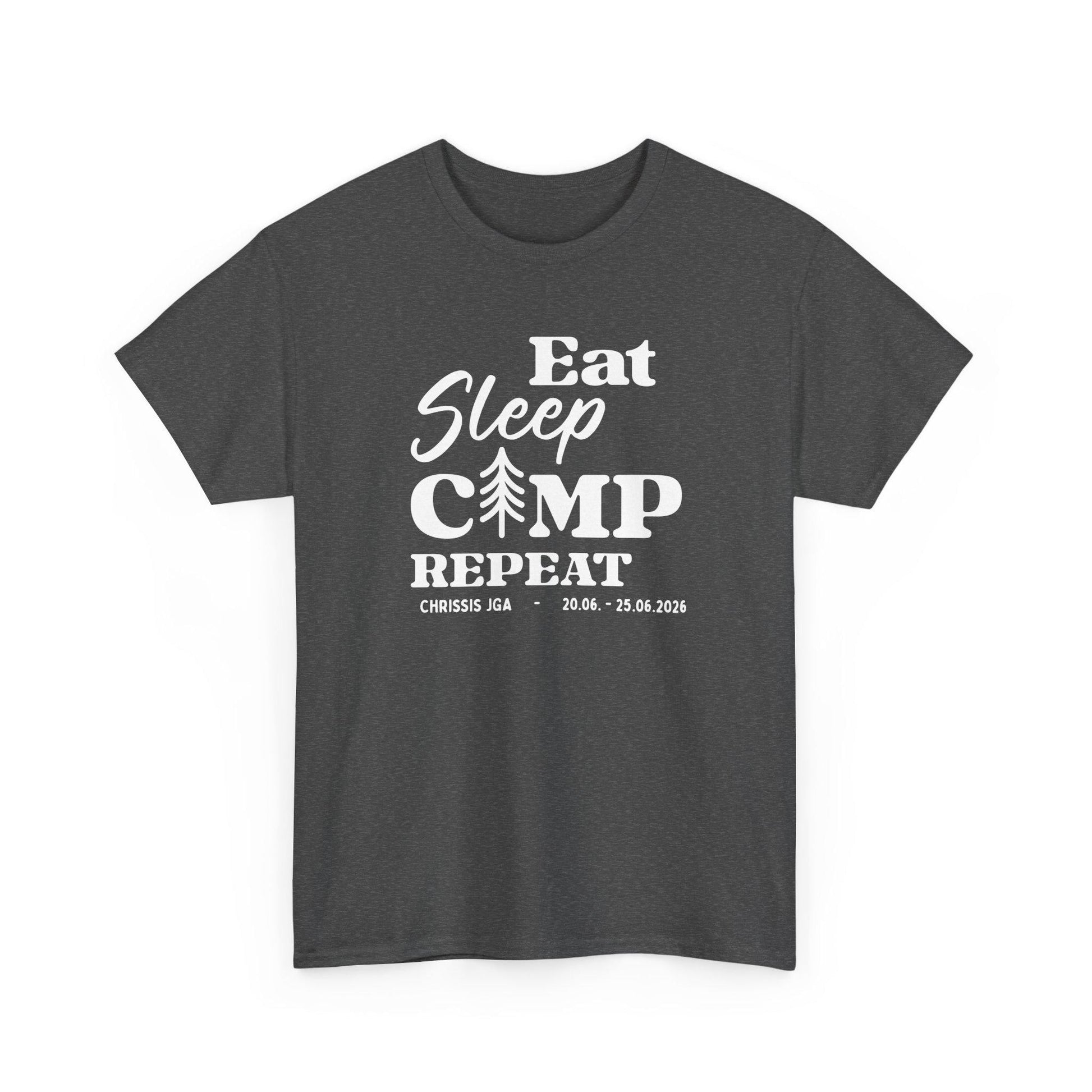 Camping JGA Shirt für Männer mit Outdoor Motiv – perfektes Abenteuer Urlaub Shirt für Junggesellenabschied, Campingtrip & Männerwochenende.