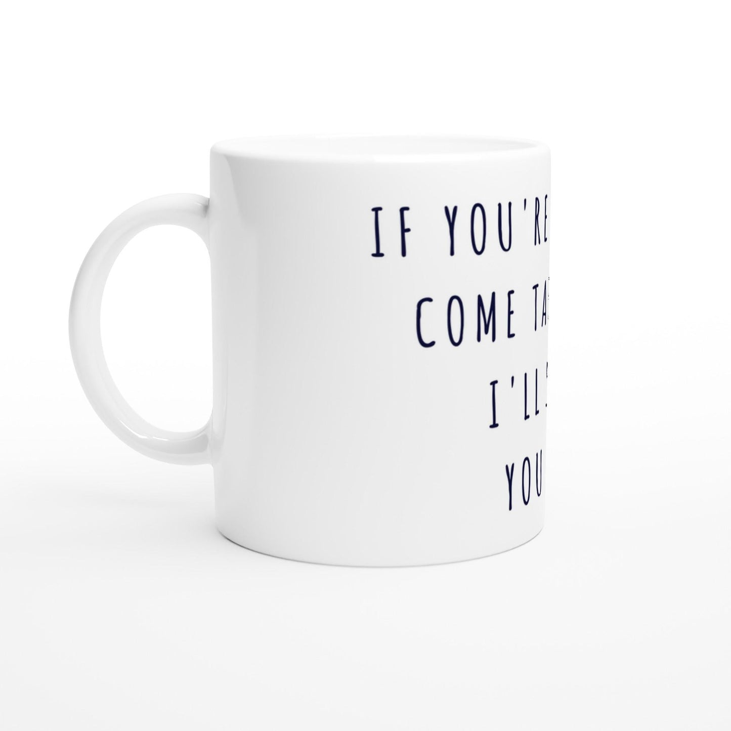 If you're stressed, come talk to me, i'll stress you more | Lustige Kaffeetasse Büro Humor | Sarkastische Geschenkidee Kollegen Chef Office