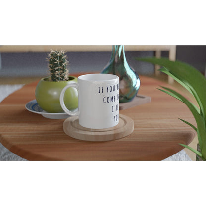If you're stressed, come talk to me, i'll stress you more | Lustige Kaffeetasse Büro Humor | Sarkastische Geschenkidee Kollegen Chef Office