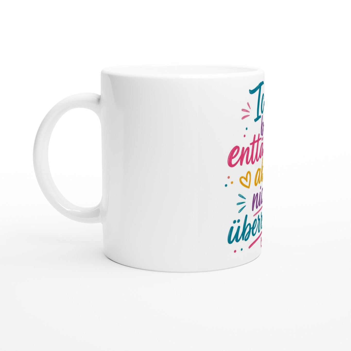 Ich bin enttäuscht, aber nicht überrascht Tasse | Lustige Spruch Tasse | Sarkasmus Becher | Büro Kaffee Tasse | Geschenk für Kollegen