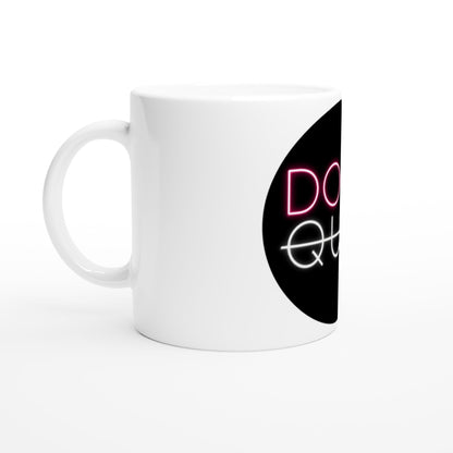 DON'T QUIT Tasse | Motivations Tasse | Neon Spruch Becher | Motivation Geschenk | Büro Kaffee Tasse | Fitness | Durchhalten