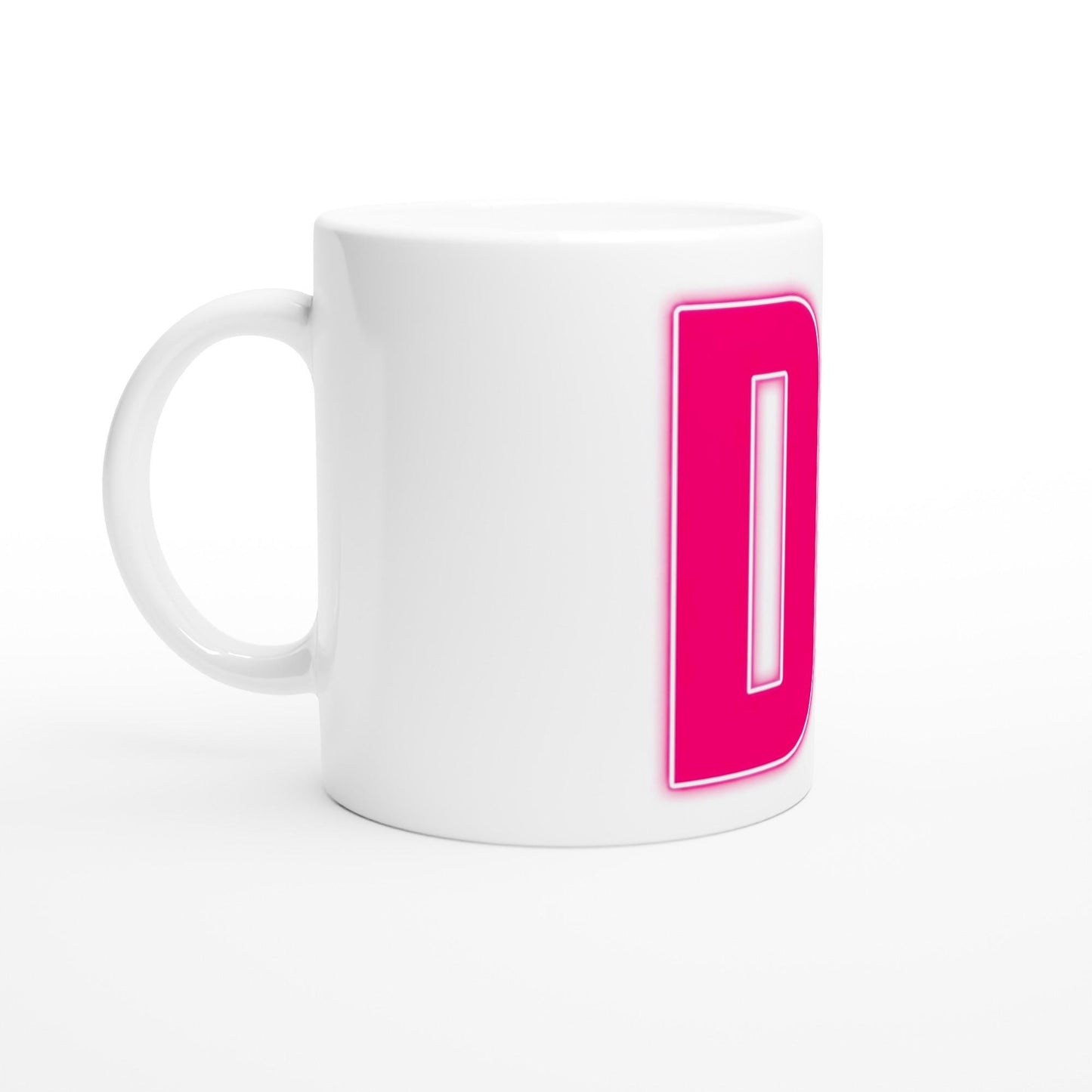 DO IT Tasse | Motivation Becher | Neon Schrift Tasse | Fitness Geschenk | Büro Kaffeebecher | Minimalistische Motivations Tasse