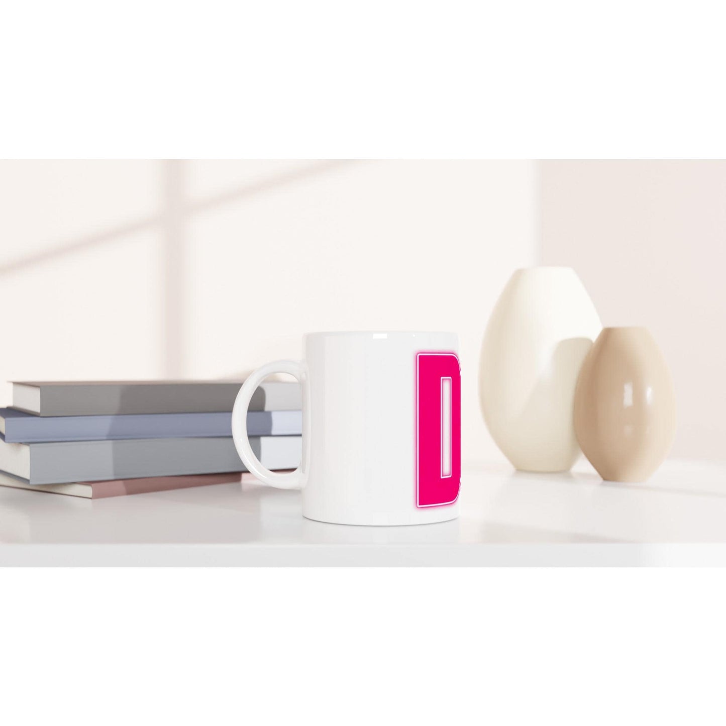 DO IT Tasse | Motivation Becher | Neon Schrift Tasse | Fitness Geschenk | Büro Kaffeebecher | Minimalistische Motivations Tasse