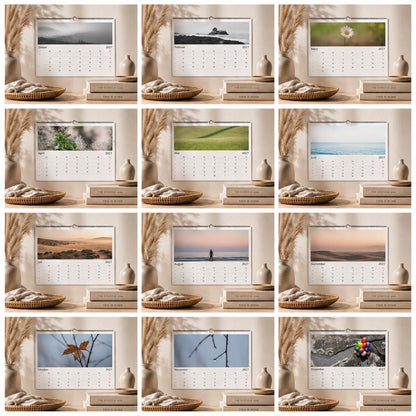 Natur Fotokalender 2027 | Wandkalender mit Kalendarium | Küsten- & Reisekalender | Geschenk für Deutschland Deutschland USA Küste Fotografie